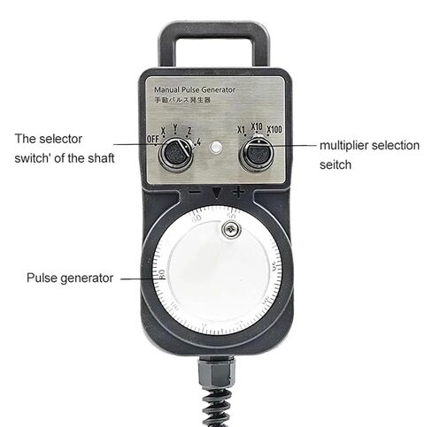 مولد النبض اليدوي الإلكترونية العجلة 4AXIS 6AXIS MPG 60MM DC5V 100PPR استخدام لآلة التوجيه (6AXIS) in Kuwait