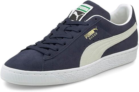 PUMA Suede Classic XXI Peacoat/Puma White 10.5 D (M) in Saudi Arabia