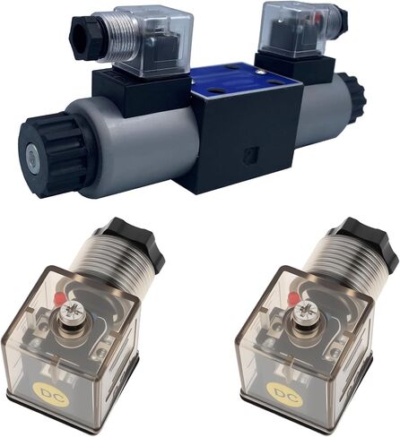 Emagtech 5pcs 24VDC DIN 43650 A Type PG11 Solenoid Colet Socket مع LED 2 Pole Earthu2 in Saudi Arabia