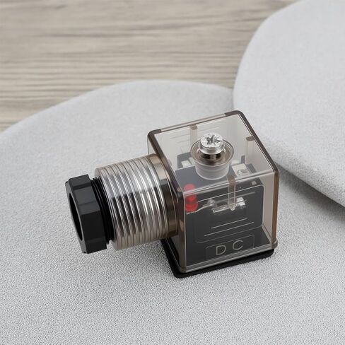 Emagtech 5pcs 24VDC DIN 43650 A Type PG11 Solenoid Colet Socket مع LED 2 Pole Earthu2 in Saudi Arabia