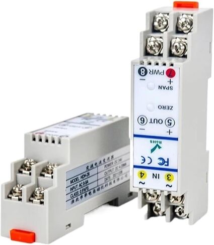 4-20MA محول جهد الجهد الاتصال بمحول إشارة PLC 0-10V DC (12VDC قوة ، 0-5KOHM إلى 0-10V_25.4X108X47MM_4-20MA) in Kuwait