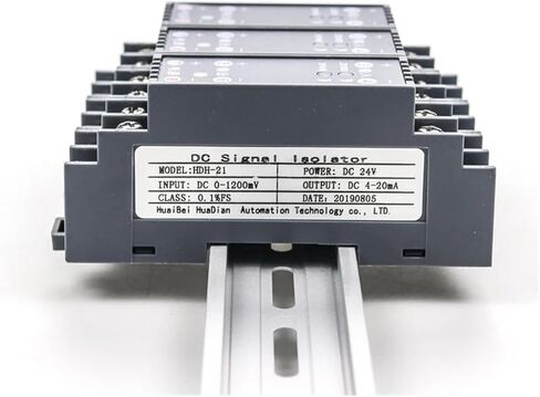 4-20MA محول جهد الجهد الاتصال بمحول إشارة PLC 0-10V DC (12VDC قوة ، 0-5KOHM إلى 0-10V_25.4X108X47MM_4-20MA) in Kuwait