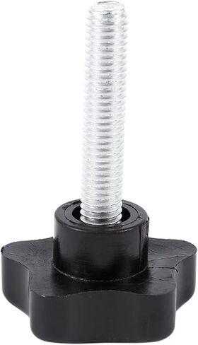 M8 X 40Mm Screws Star Head Wing Screw Clamp Knob Handle Black in Kuwait
