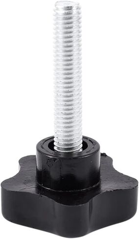 M8 X 40Mm Screws Star Head Wing Screw Clamp Knob Handle Black in Kuwait
