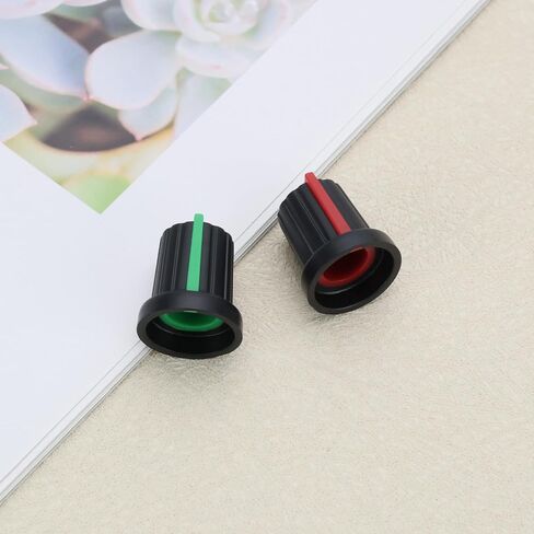30pcs control control control control knob 6mm knurled shaft hole 15.5x15mm for audio adio car reclifier white/red/orang in Saudi Arabia