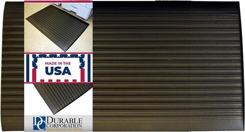 Durable Corporation-586S35BK Sof-Spun 5/8" Anti-Fatigue Floor Mat, 3' x 5', Black in Kuwait