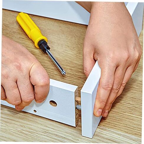 Homoyoyo 2sets Dowel Woodworking Tool Dowel لمركز الحفر الدقيق للتجميع الأثاث للمواد الباطن والتجنيد للمشاريع والحرف اليدوية in Kuwait