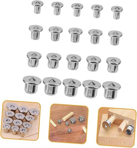 20pcs توسيط أداة محاذاة أدوات تركيز الخشب للحصول على إكسسوارات دقة للثقب الخشبي لتجميع الأثاث in Saudi Arabia