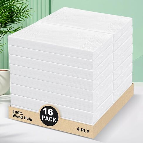 4-Ply Car Tissue Refills (960 Layers) - 8 Pack Travel Size Tissues, Soft & Strong Disposable Facial Tissues for Car, Office, Home - 30 Sheets per Pack in Saudi Arabia