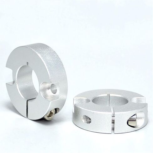 Fixed Ring Counterbore Double Hole Fixed Type Stop Ring Shaft Retainer Aluminum Alloy 1Pcs (Size : 12x35x10 x 2 m5) in Saudi Arabia