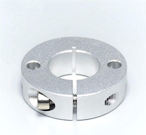Fixed Ring Counterbore Double Hole Fixed Type Stop Ring Shaft Retainer Aluminum Alloy 1Pcs (Size : 12x35x10 x 2 m5) in Saudi Arabia