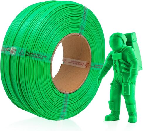 Hatchbox 1.75mm PLA 3D Frinter Bivament Series 1 kg refill ، تشمل التخزين المؤقت القابل لإعادة الاستخدام للطباعة ثلاثية الأبعاد ، دقة الأبعاد +/- 0.03 مم ، أسود in Kuwait