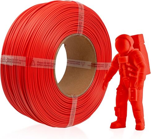 Hatchbox 1.75mm PLA 3D Frinter Bivament Series 1 kg refill ، تشمل التخزين المؤقت القابل لإعادة الاستخدام للطباعة ثلاثية الأبعاد ، دقة الأبعاد +/- 0.03 مم ، أسود in Kuwait