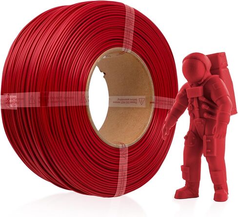 Hatchbox 1.75mm PLA 3D Frinter Bivament Series 1 kg refill ، تشمل التخزين المؤقت القابل لإعادة الاستخدام للطباعة ثلاثية الأبعاد ، دقة الأبعاد +/- 0.03 مم ، أسود in Kuwait