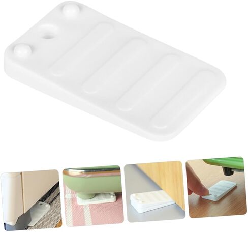 LIFKOME 12Pcs Adjustable Furniture Leveling Shims Plastic Wedge Shims for Table and Sofa Legs Non-Slip Floor Levelers for Uneven Surfaces in Saudi Arabia