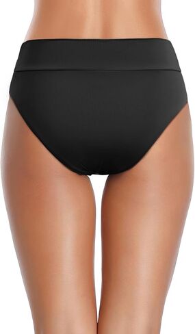 Tempt Me Women Full Coverage Bikini Bottom - V Cut Swimsuit High Waisted Bathing Suit Bottoms 2025 in Saudi Arabia