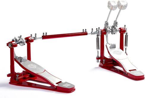 P800 Direct Drive Double Bass Pedal - مواد الفضاء الفضائي ، بناء قطعة واحدة لمجموعة الأسطوانة (مزدوجة) فضي in Kuwait