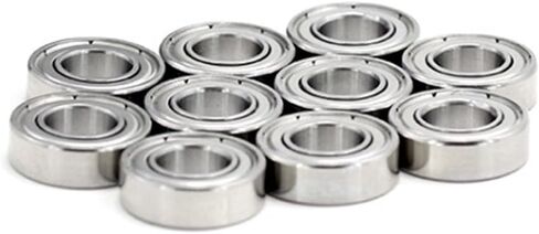 10PCS/2PCS Stainless Steel Bearings 623 624 625 626 627 628 629 High Speed Bearings S623 S624 S625 S626 S627 S628 S629ZZ(10PCS,S625ZZ 5x16x5mm) in Kuwait