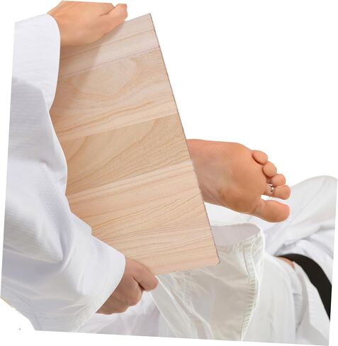 10-Piece Taekwondo Breaking Board Set Professional Rebreakable Martial Arts Planks for Training and Performance Versatile Wooden Boards for Adults and Boys and Girls in Saudi Arabia