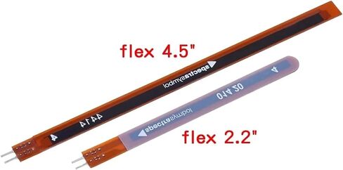 Official Flex Sensor 2.2 inch Bend Flex Sensor for Robotic Hand Electronic Gloves Flex2.2 flex4.5 Flex Sensor 4.5(2.2 inch) in Saudi Arabia
