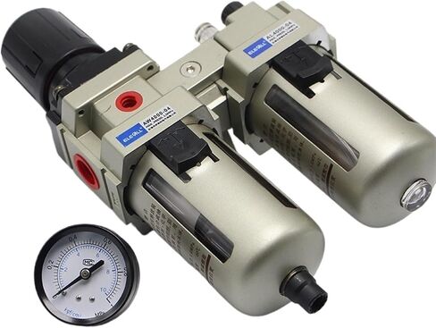 AC4010-04 1/2" inch Pneumatic FR Air Filter Regulator Combination AW4000-04 AL4000-04 Pressure Regulating Filter Lubricator in Saudi Arabia