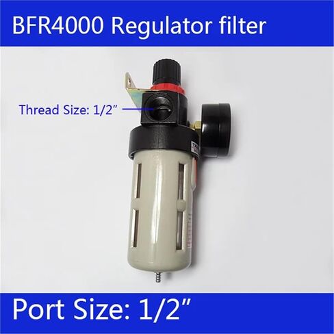 1 PCS BFR4000 1/2 "منظم ضغط مرشح الهواء المصدر الهوائي (MPA و KGF CM2) in Saudi Arabia