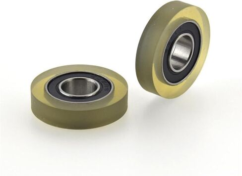 10pcs/50pcs 698rs 8x22x5 mm بلاستيك محمل محمل صامت العجلة بروز أحذية العميق محمل الأخدود العميق (50pcs) in Saudi Arabia