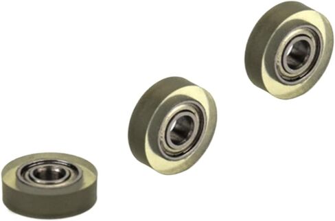 10pcs/50pcs polyurethane miniature تحمل الاحتكاك الشفاف الاحتكاك الشفافة. in Saudi Arabia