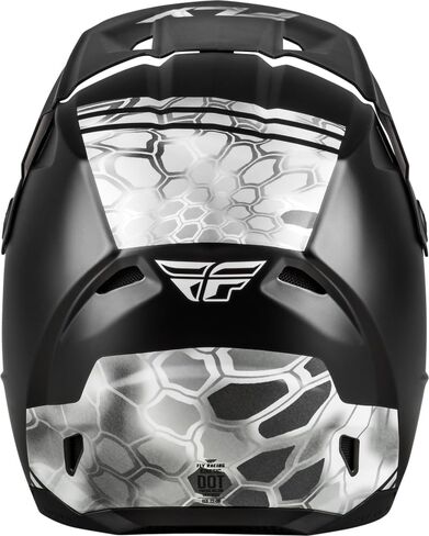 FLY Racing Kinetic Verdict Helmet - Black/Hi-Vis Yellow/Grey in Saudi Arabia