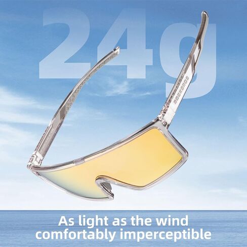 Rockbros Photochromic Cycling Cycling Clickes UV400 نظارات الدراجة خفيفة الوزن ركوب الدراجات في الهواء الطلق للرياضة في الهواء الطلق in Saudi Arabia