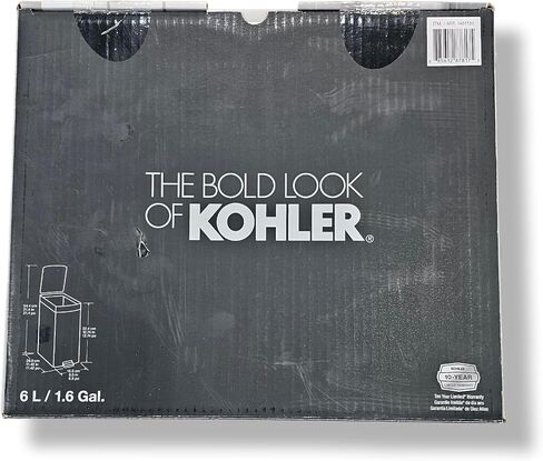 Kohler 2-Pack 6L Stainstel Step STEP STRASH BIN in Saudi Arabia