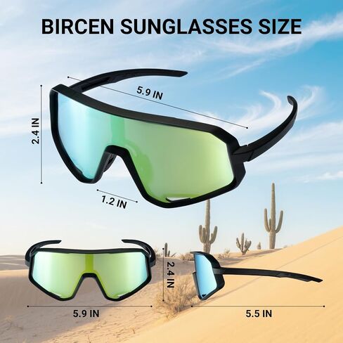 Sport Running Glasses for Women Men UV400 Protection TR90 Frame Multi Sport Eyewear Baseball Biking Cycling Glasses in Saudi Arabia