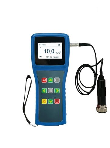 محمول محلل اختبار قياس الاهتزاز من نوع Vibrometer مع محلل وظيفة تخزين بيانات بطارية LI قابلة لإعادة الشحن in Kuwait