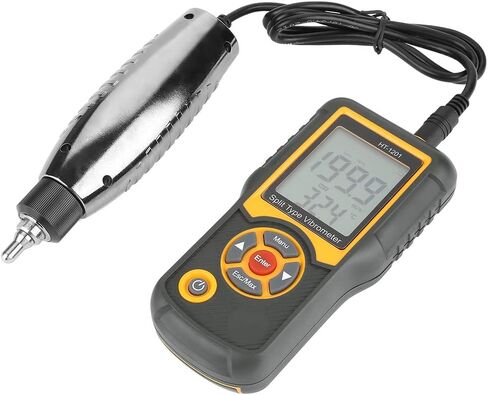 HT 1201 عداد الاهتزاز الرقمي ، اختبار محلل مستشعر مستشعر مستشعر Vibrometer لإزاحة سرعة الاهتزاز in Saudi Arabia