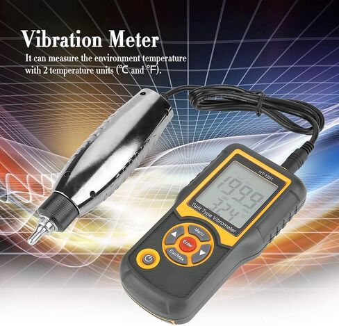 HT 1201 عداد الاهتزاز الرقمي ، اختبار محلل مستشعر مستشعر مستشعر Vibrometer لإزاحة سرعة الاهتزاز in Saudi Arabia