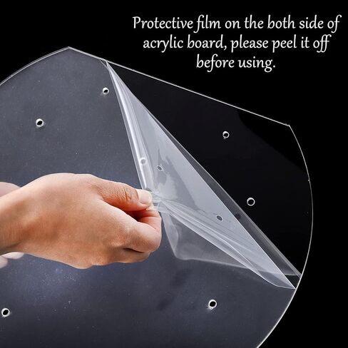 Yesland 2 Pack Dounut Wall Display Stand - لوحة دونات أكريليك واضحة مع 16 عمودًا معرضًا لرفف الحفلات ، عيد الميلاد ، حفل زفاف ، عيد ميلاد - جولة in Kuwait