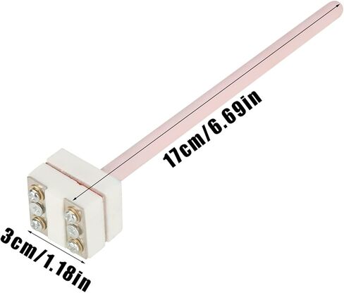 150 MM Thermocouple Probes, Furnace Thermocouple, Temperature Sensor, 0-1300 ℃ Measuring Range, Replacement for WRP 100 in Saudi Arabia