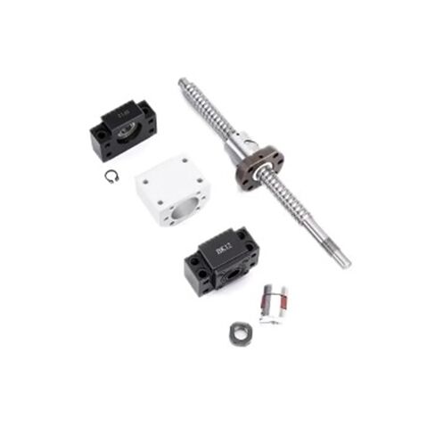 آلة التحكم في الكرة المزدوجة صامد الجوز المسمار 4pc HGH25CA النقل+2PC HGR25 150-1000MM دليل مربع خطية خطية+SFU2010 Ball Screw+BKBF15+اقتران+DSG20H (750 مم) in Kuwait