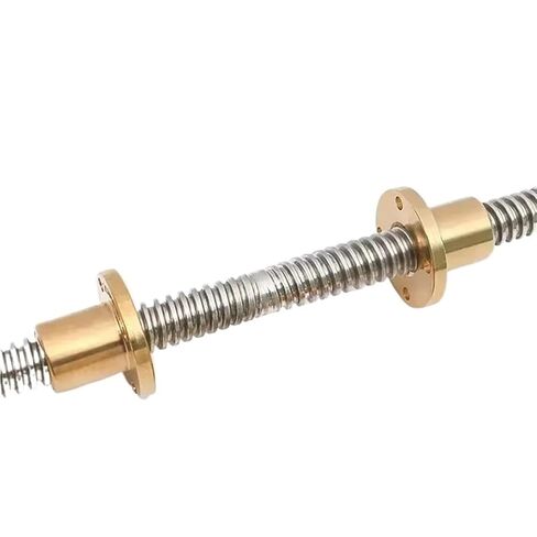 آلة التحكم في الكرة المزدوجة صامدة الجوز 1PCS 304 الفولاذ المقاوم للصدأ T8 المسمار الرصاص يمين اليسرى طول 200-1000mm OD 8MM PITH 2MM الرصاص 2 مم لجزء الطابعة ثلاثية الأبعاد (1000 مم) in Kuwait