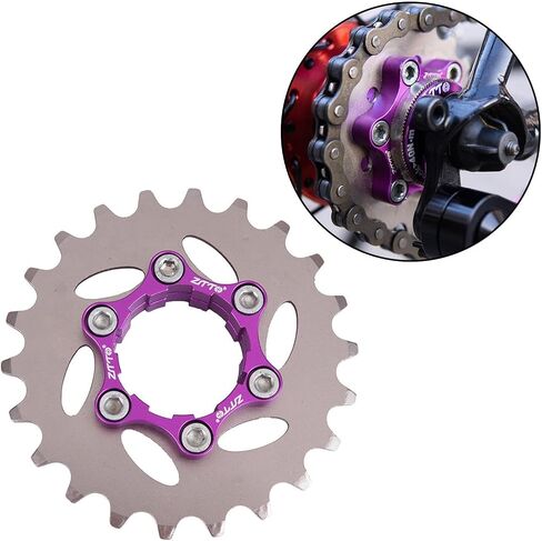 Single Speed Cassette Cog, Bike Freewheel, Bicycle Cassette Cog, Bike Single Speed Conversion Set for Mountain Road Bikes in Saudi Arabia