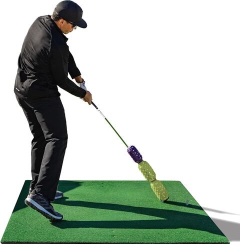 Aero Stiff Shaft, Golf Training Aid and Warm Up Tool, Speed Stick for Golf, Golf Swing Trainer, Improves Swing Speed, Wind Resistance, Adjustable Pineapples, Gain Up to 30 Yards On Your Drive in Saudi Arabia