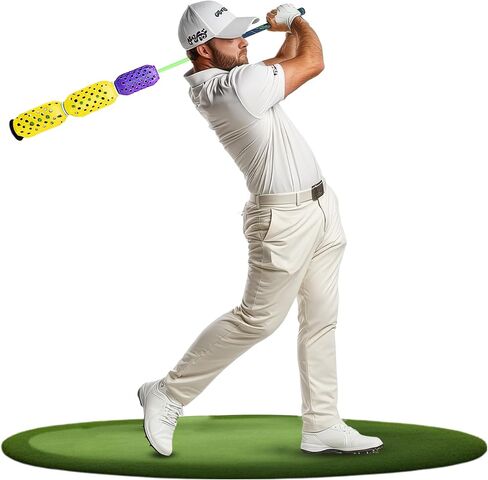 Aero Switch Smaft و Golf Training Aid وأداة الاحماء ، وعصا السرعة للجولف ، ومدرب أرجوحة الجولف ، يحسن سرعة التأرجح ، ومقاومة الرياح ، والأناناس القابل للتعديل ، واكتساب ما يصل إلى 30 ياردة على محرك الأقراص in Kuwait