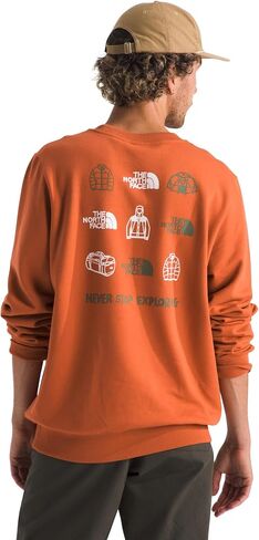 The North Face Men's Outdoor Graphic Crew in Saudi Arabia