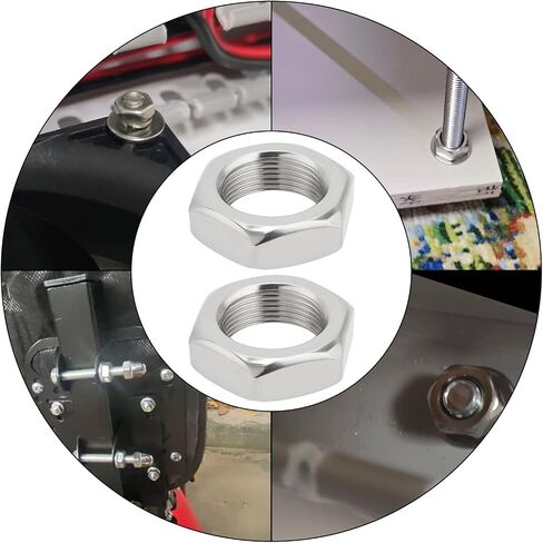 20pcs M16 × 1.0 Nexagon Nuts A2 مسطح المكسرات الناعمة in Saudi Arabia
