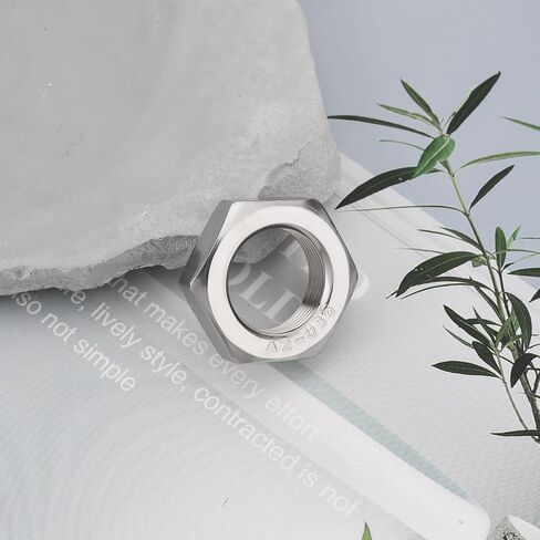 20pcs M16 × 1.0 Nexagon Nuts A2 مسطح المكسرات الناعمة in Saudi Arabia
