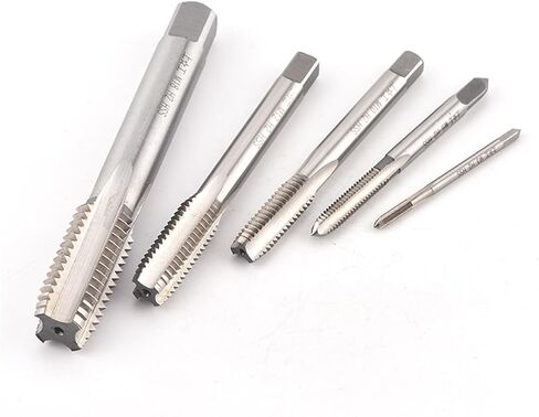 Threaded Taps 1Set M38 x 1.5mm Metric HSS Right Hand Tap Die Threading for Tool Machining in Saudi Arabia