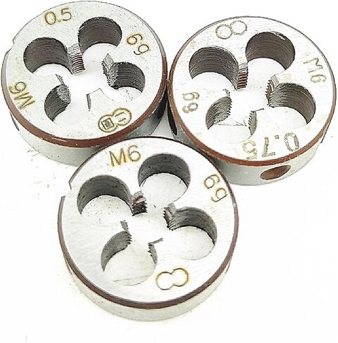 Threaded Taps 1Set M38 x 1.5mm Metric HSS Right Hand Tap Die Threading for Tool Machining in Saudi Arabia