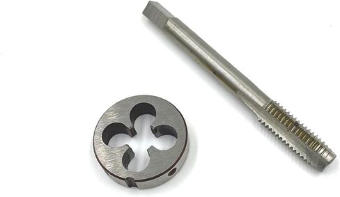 الصنابير الملولبة 1Set M38 × 2MM متري HSS يمين اليد النقر فوق خيط يموت للأدوات in Saudi Arabia