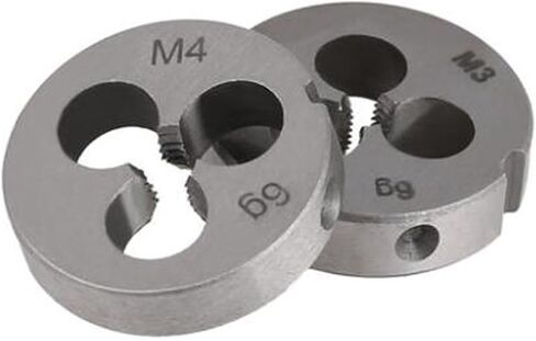 الصنابير الملولبة 1Set M38 × 2MM متري HSS يمين اليد النقر فوق خيط يموت للأدوات in Saudi Arabia