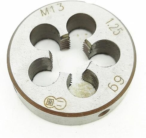 الصنابير الملولبة 1Set M38 × 2MM متري HSS يمين اليد النقر فوق خيط يموت للأدوات in Saudi Arabia